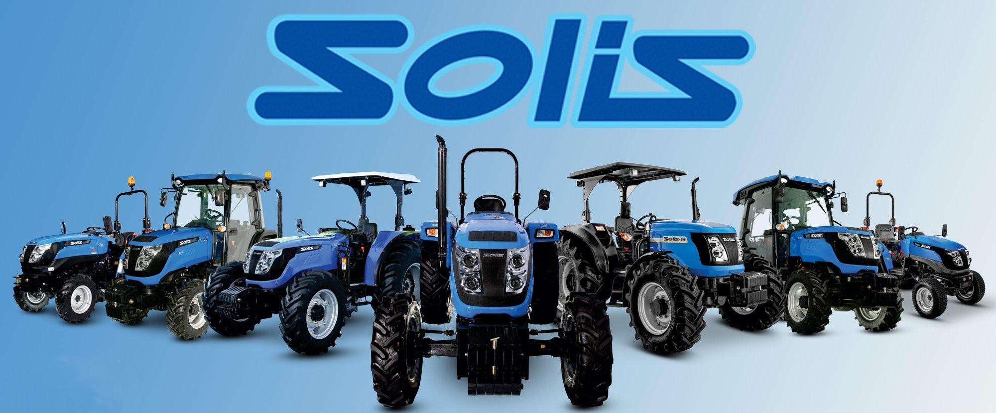 gamme tracteurs Solis